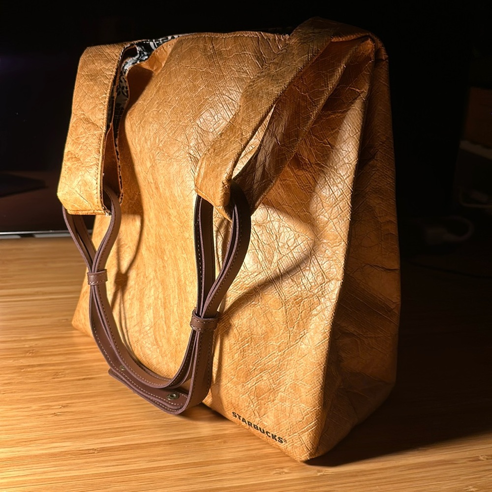 Starbucks X Tyvek tote bag discontinued